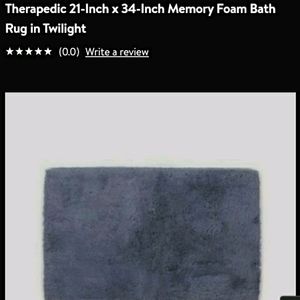 Memory Foam Bath Rug
